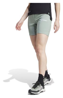 Dames adidas Terrex Xperior Mid Shorts Groen
