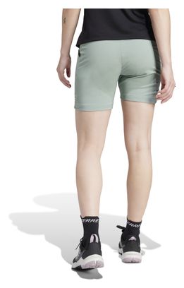 Dames adidas Terrex Xperior Mid Shorts Groen