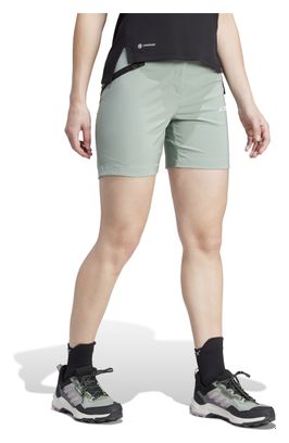 Dames adidas Terrex Xperior Mid Shorts Groen