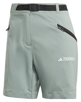 Dames adidas Terrex Xperior Mid Shorts Groen