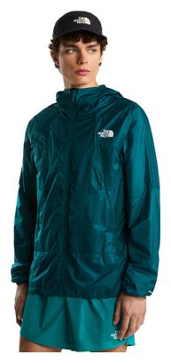 Giacca antivento The North Face Ridgelite Futurefleece verde da uomo
