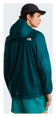 Giacca antivento The North Face Ridgelite Futurefleece verde da uomo
