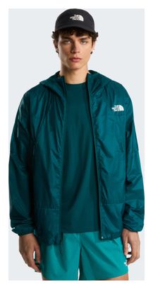 Giacca antivento The North Face Ridgelite Futurefleece verde da uomo