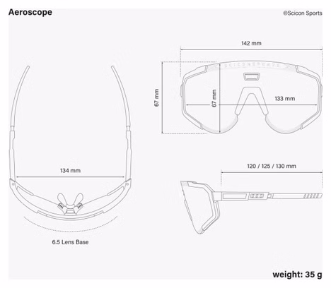 SCICON Aeroscope Multimirror Red / Black