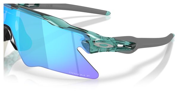 Oakley Radar EV Heater Sunglasses—Transparent Pacific/Prizm Sapphire Polarized/OO9541-0937