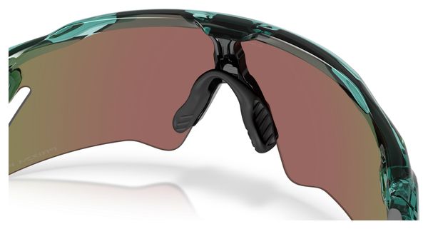Oakley Radar EV Heater Sunglasses—Transparent Pacific/Prizm Sapphire Polarized/OO9541-0937
