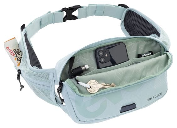 Evoc Hip Pouch 1L Cinturón de bicicleta de montaña Verde claro