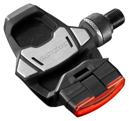 Paar Look Keo Blade Ceramic Vision zwarte klikpedalen