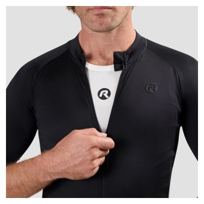 Maillot Manches Courtes Vélo Rogelli Essential II Noir Homme