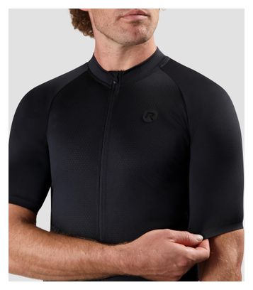Maillot Manches Courtes Vélo Rogelli Essential II Noir Homme
