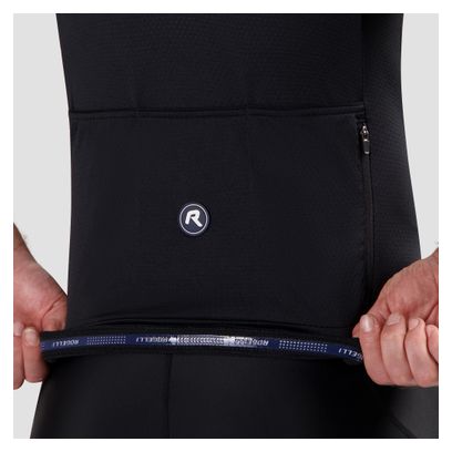 Maillot Manches Courtes Vélo Rogelli Essential II Noir Homme