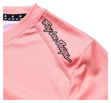 Maglia a maniche corte Troy Lee Designs Lilium Pink Donna