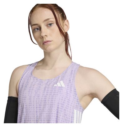 Camiseta de Tirantes adidas Performance Adizero Rosa, Mujer
