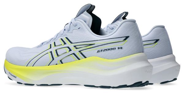 Asics GT-2000 14 Blauw/Geel Hardloopschoenen voor heren