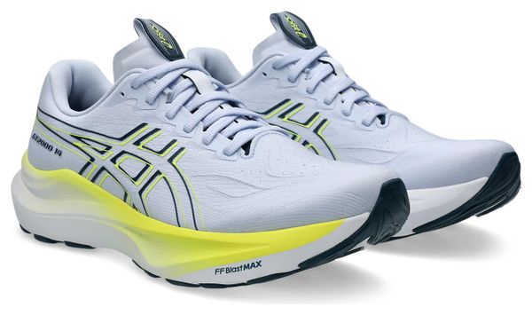 Asics GT-2000 14 Blauw/Geel Hardloopschoenen voor heren
