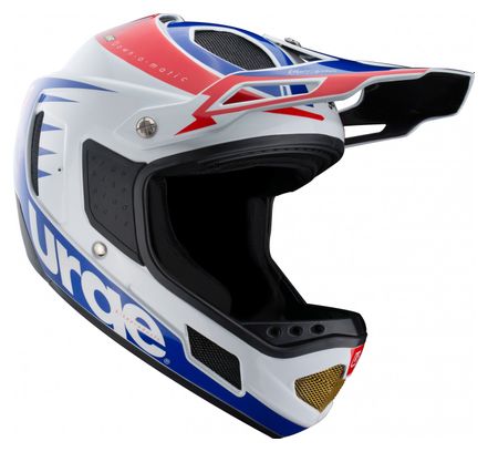 Urge Down-O-Matic RR Helmet - White Red Blue