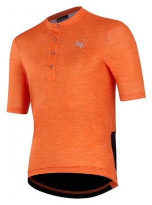 Maillot Manches Courtes Gravel MB Wear Allday Orange