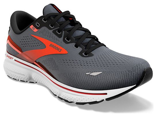 Chaussures de Running Brooks Ghost 15 Gris Rouge