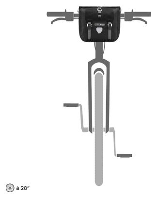 Ortlieb Handlebar-Pack Plus 11L Stuurtas Zwart