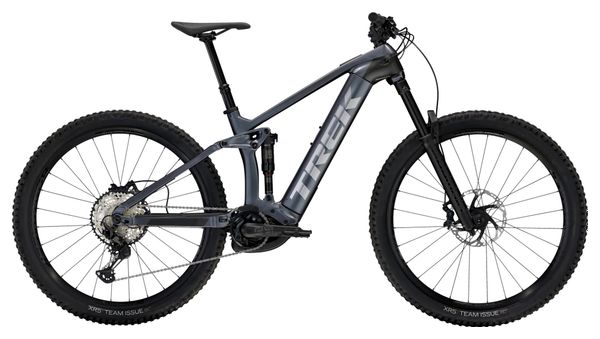 VTT Électrique Tout-Suspendu Trek Rail 9.7 Shimano SLX / XT 12V 625 Wh 29'' Gris Gén 4