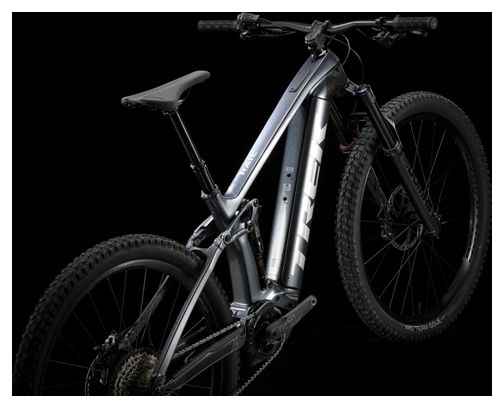 VTT Électrique Tout-Suspendu Trek Rail 9.7 Shimano SLX / XT 12V 625 Wh 29'' Gris Gén 4