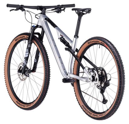 VTT Tout-Suspendu Cube AMS Zero99 C:68X Race 29 Shimano XT 12V 29'' Argent 2023