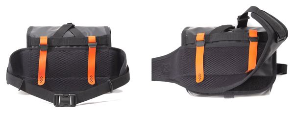 Restrap Utility Hip Pack / Handlebar Bag 6L Black