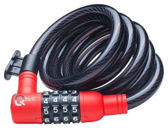 Qloc Security SPC-12-150 Cable Lock | 12 x 1500 mm + Support