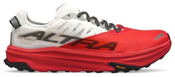 Zapatillas de trail Altra <strong>Mont Blanc Carbon</strong> Rojo Blanco Hombre