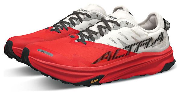 Zapatillas de trail Altra <strong>Mont Blanc Carbon</strong> Rojo Blanco Hombre