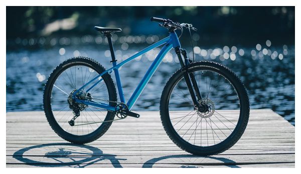 VTT Cube Aim Pro Shimano 11V 29'' Bleu Topas 2027