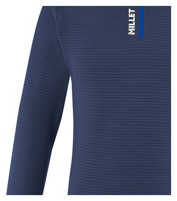 Millet Intense Blue Long Sleeve Fleece