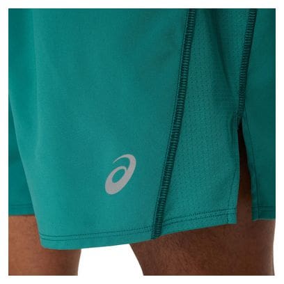 Pantalones cortos Asics Core Run 7in Verde Hombre