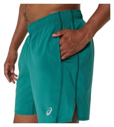 Pantalones cortos Asics Core Run 7in Verde Hombre