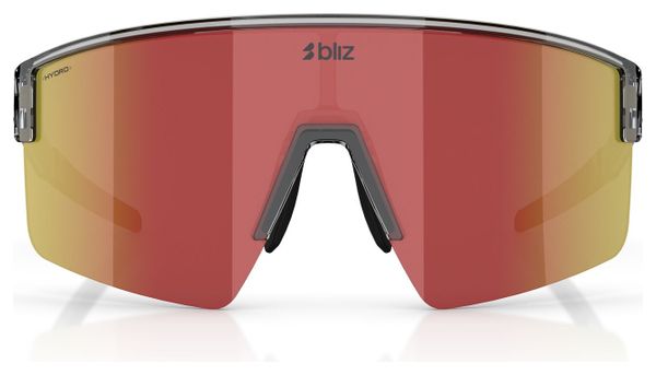 Unisex Glasses Bliz P004 L Dark Grey Transparent/Red