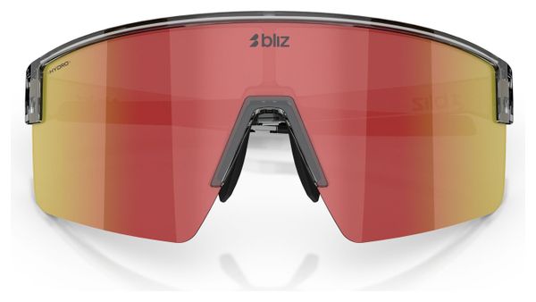 Unisex Glasses Bliz P004 L Dark Grey Transparent/Red