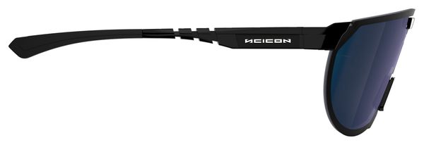 Lunettes Aerotrail Noir Brillant / Miroir Bleu Scicon Sports