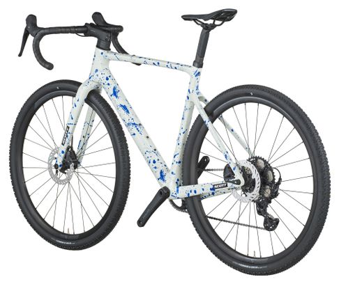 Gravel bike Scott Addict Gravel 30 Shimano GRX 12V 700 mm White/Blue