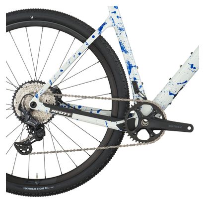 Gravel bike Scott Addict Gravel 30 Shimano GRX 12V 700 mm White/Blue