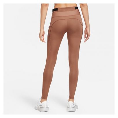 Nike Women&#39;s Dri-Fit Epic Luxe Trail Pink Long Tight
