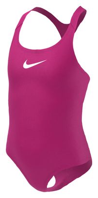 Bañador Nike Racerback de 1 pieza rosa