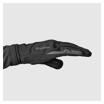 Lange Handschuhe GripGrab Hurricane 2 Windproof Schwarz