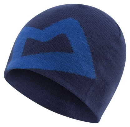 Bonnet Mountain Equipment Branded Knitted Bleu