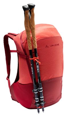 Mochila de senderismo para mujer Vaude Tacora 22 L, color rojo