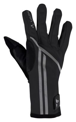 Vaude Posta Guantes largos cálidos Negro