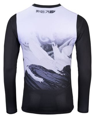 Maillot Manches Longues Kenny Evo Pro Noir/Blanc
