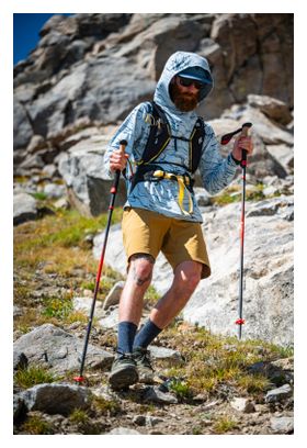 Bastoncini da trekking Black Diamond Pursuit Carbon FLZ arancioni