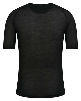 <p>Camiseta</p>interior de manga corta Rapha Merino Lightweight Black para hombre