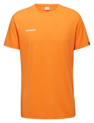Camiseta Técnica Mammut Massone Sport Naranja