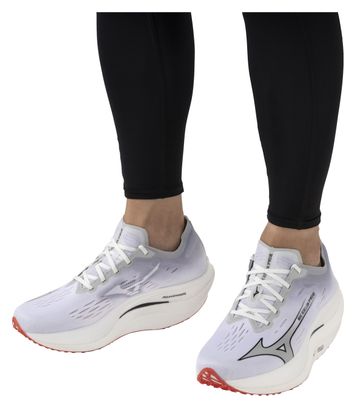 Produit Reconditionné - Chaussures de Running Mizuno Wave Rebellion Pro 2 Blanc Rouge Homme